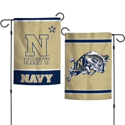 US Naval Academy Garden Flag 2 Sided Double Logo 64611118 Heartland Flags