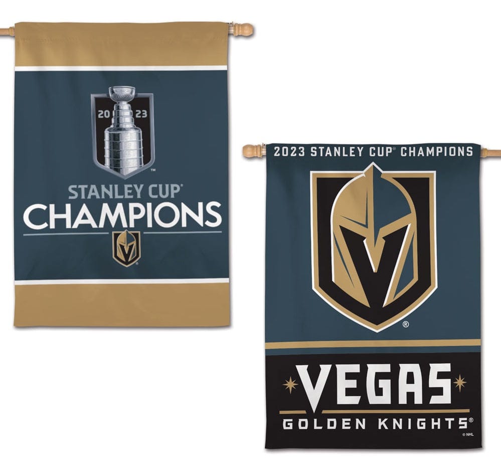Vegas Golden Knights Banner 2 Sided Stanley Cup Champions 09211324 Heartland Flags