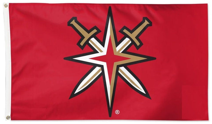 Vegas Golden Knights Flag 3x5 Alternate Logo Red 761923 Heartland Flags