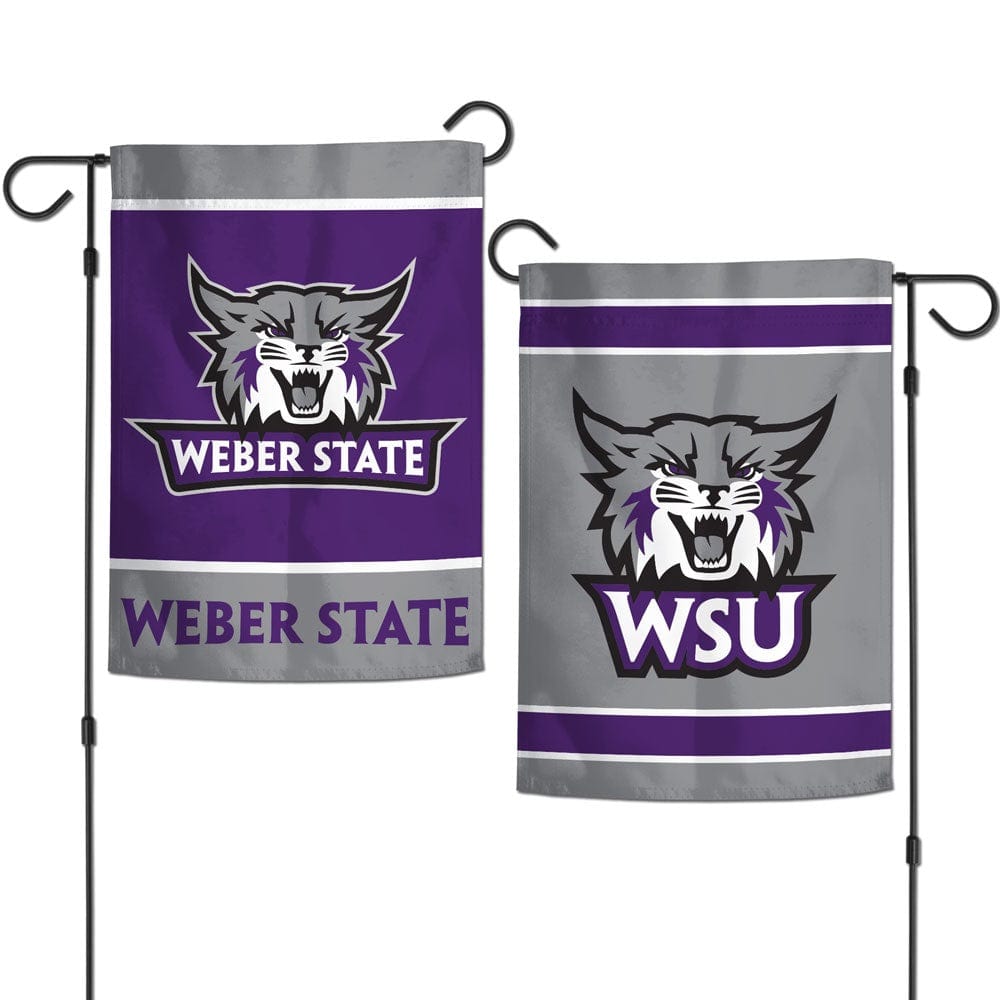 Weber State Wildcats Garden Flag 2 Sided 65175124 Heartland Flags