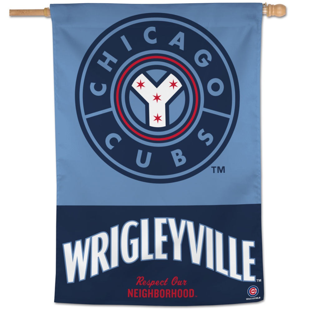 Chicago Cubs Flag Wrigleyville House Banner