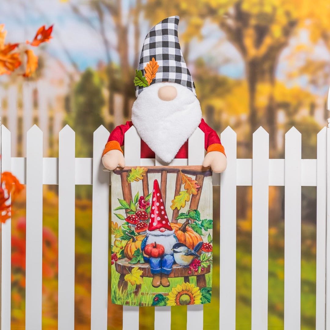 Gnome and Friends Garden Flag 2 Sided Decorative Fall heartlandflags