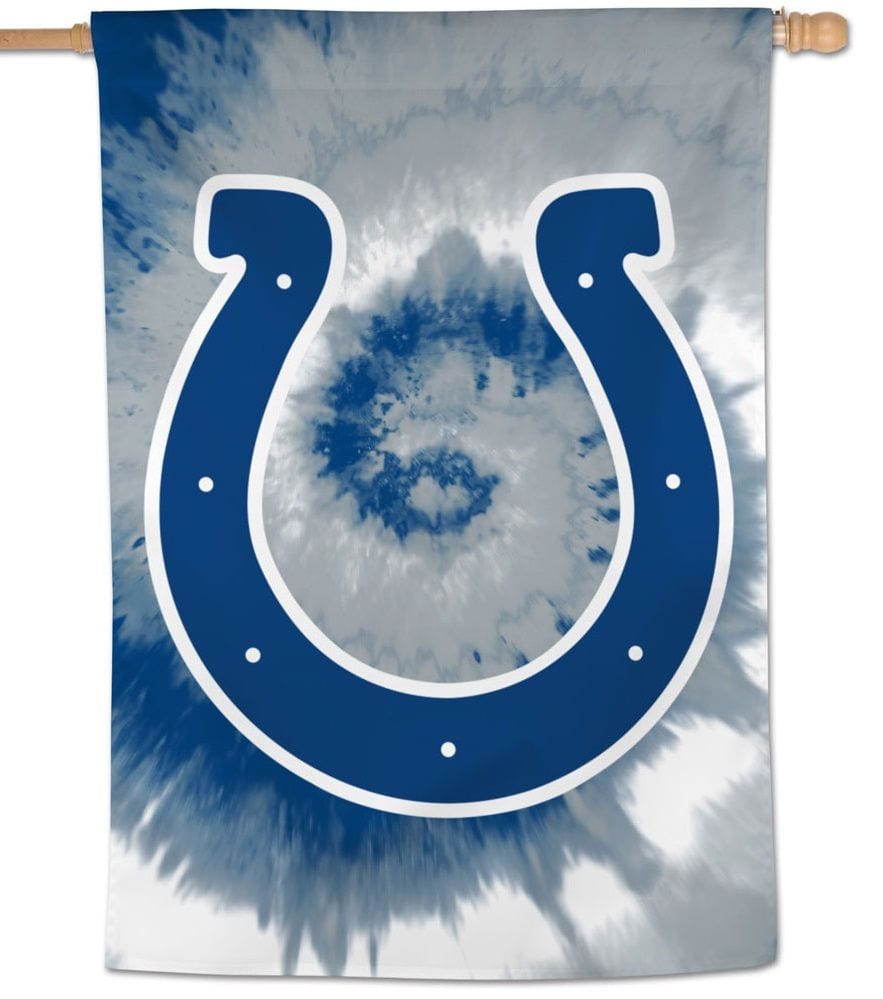 Indianapolis Colts Flag Tie Dye House Banner heartlandflags