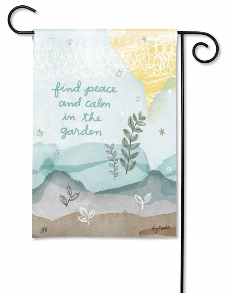 Peace and Calm Garden Flag Decorative Inspirational heartlandflags