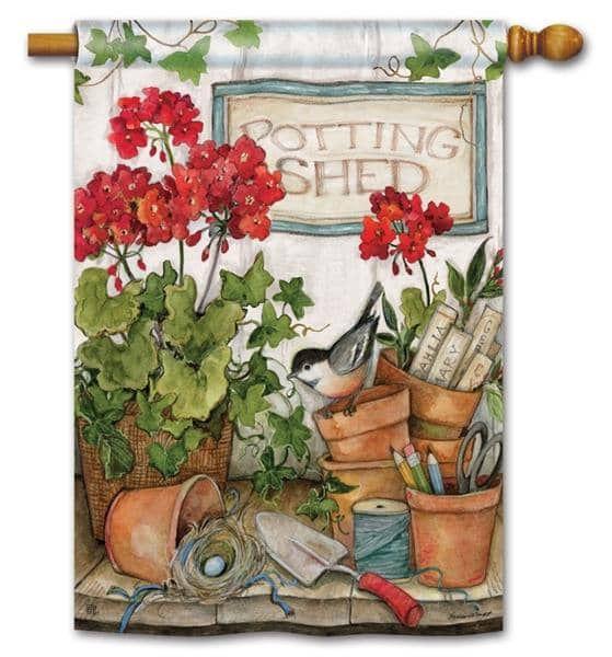 Stay Awhile Flag Decorative House Banner heartlandflags