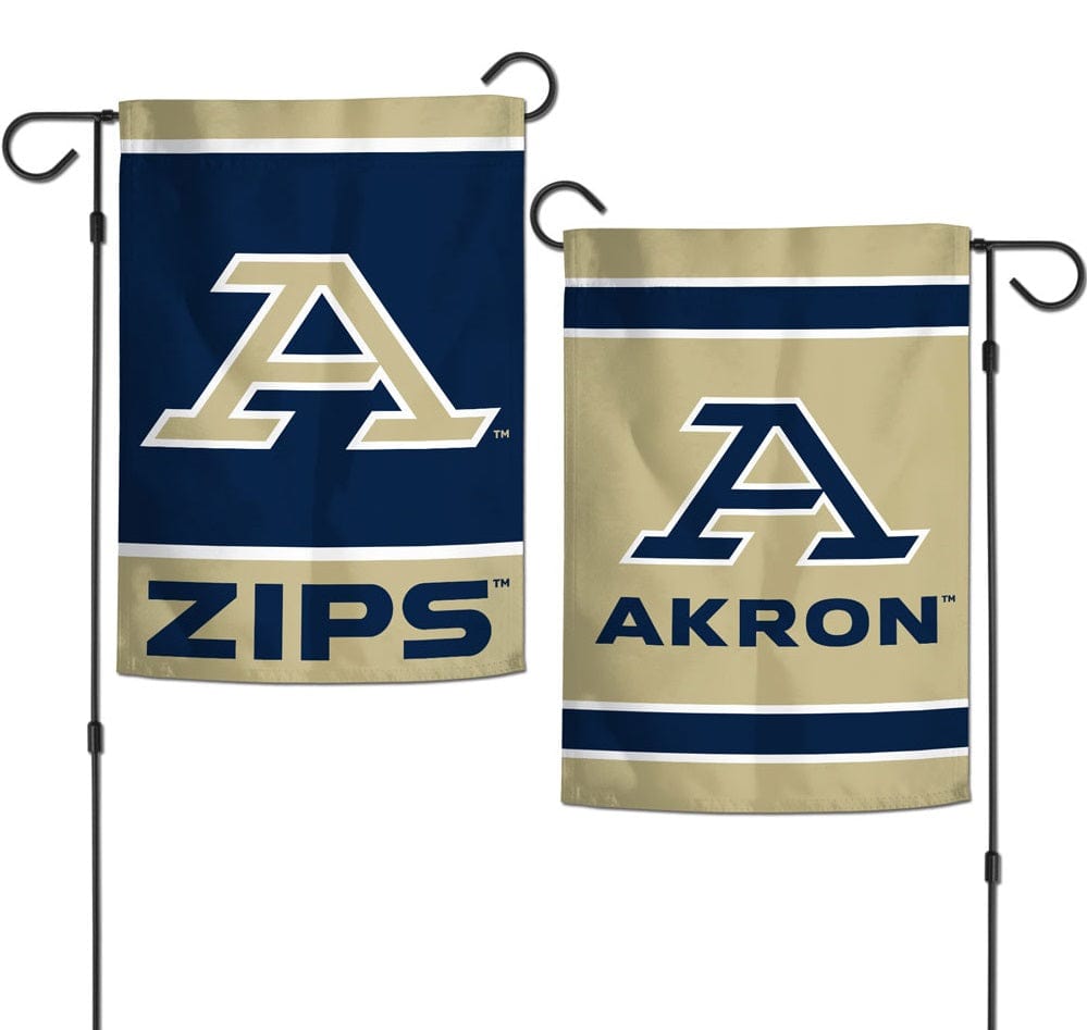 Akron Zips Garden Flag 2 Sided New Logo 63608122 Heartland Flags