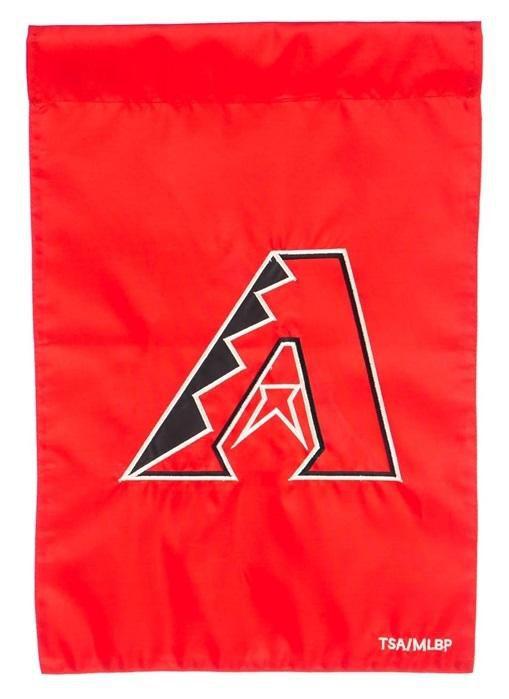 Arizona Diamondbacks Garden Flag 2 Sided Applique Logo 164200 Heartland Flags