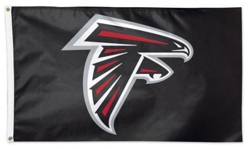 Atlanta Falcons Flag 3x5 Logo Black 01799115 Heartland Flags