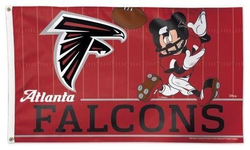 Atlanta Falcons Americana Logo Flag 3x5- With Grommets Football