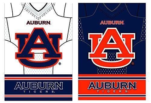 Auburn Tigers Flag 2 Sided Jersey House Banner 13S928BLJ Heartland Flags