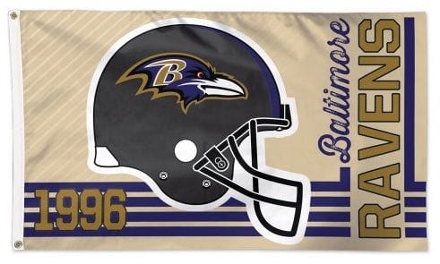 Baltimore Ravens Flag 3x5 Classic Logo 47803118 Heartland Flags