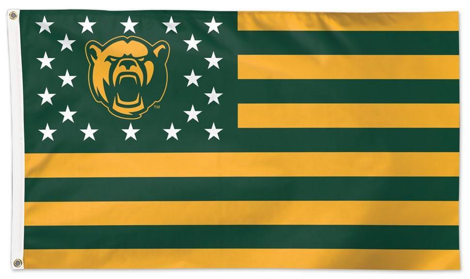 Baylor University Flag 3x5 Americana Stars and Stripes 67038019 Heartland Flags