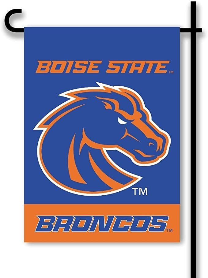 Boise State Broncos Garden Flag 2 Sided Logo 83180 Heartland Flags