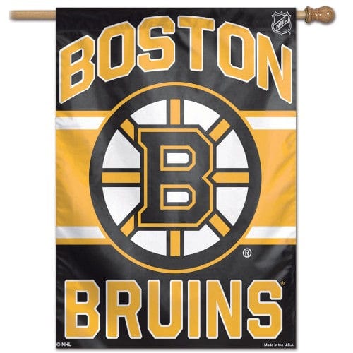 Boston Bruins Banner Vertical House Flag 01526017 Heartland Flags