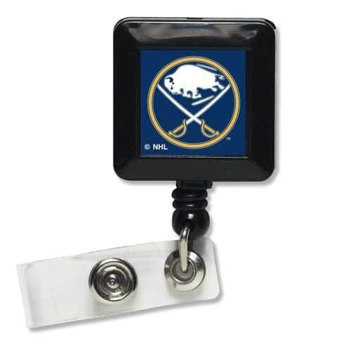 Buffalo Sabres Reel Retractable Badge Holder Hockey  Retractable badge  holder, Badge holders, Retractable badge