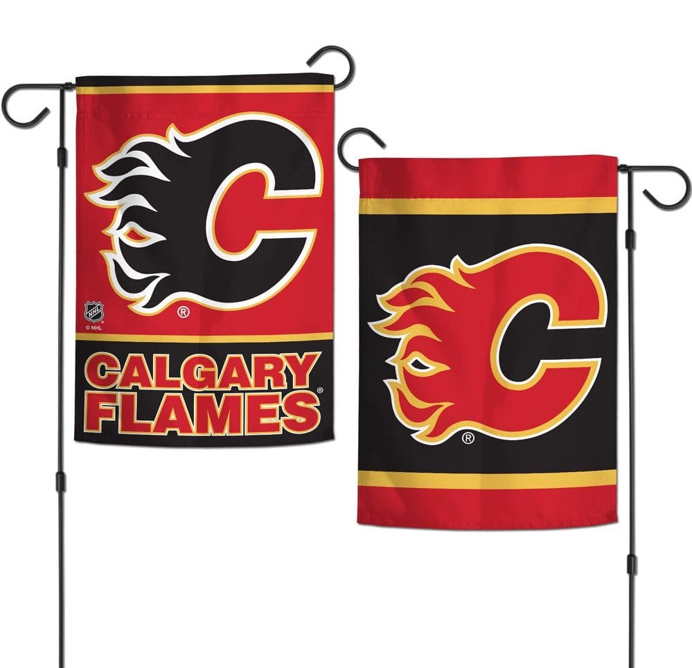 Calgary Flames Garden Flag 2 Sided Logo 25188122 Heartland Flags