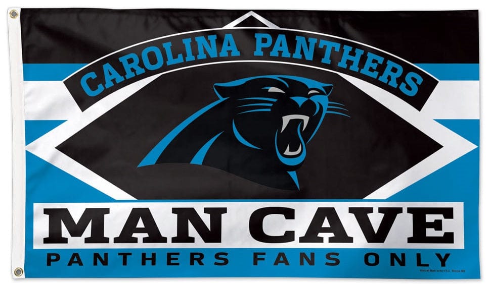 Carolina Panthers Flag 3x5 Man Cave 96169116 Heartland Flags