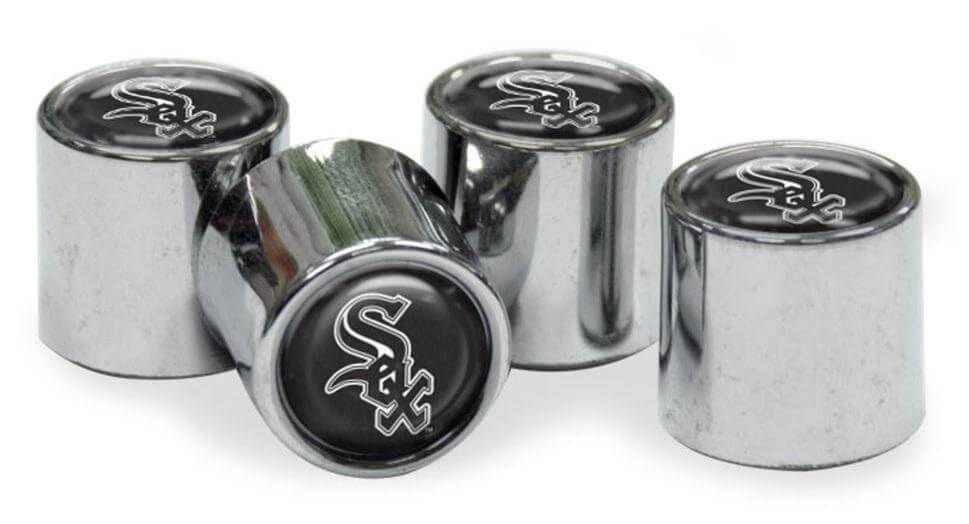 Chicago White Sox Tire Valve Stem Cap 4-Pack S63137 Heartland Flags