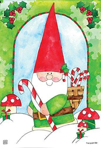 Christmas Gnome for the Holidays Flag 2 Sided House Banner 91241 Heartland Flags
