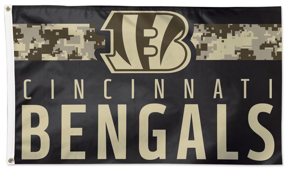 Cincinnati Bengals Flag 3x5 Alternate Helmet NFL