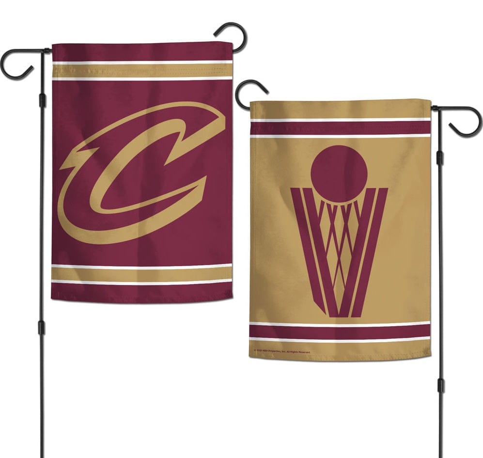 Cleveland Cavaliers Garden Flag 2 Sided New Logo 79092022 Heartland Flags