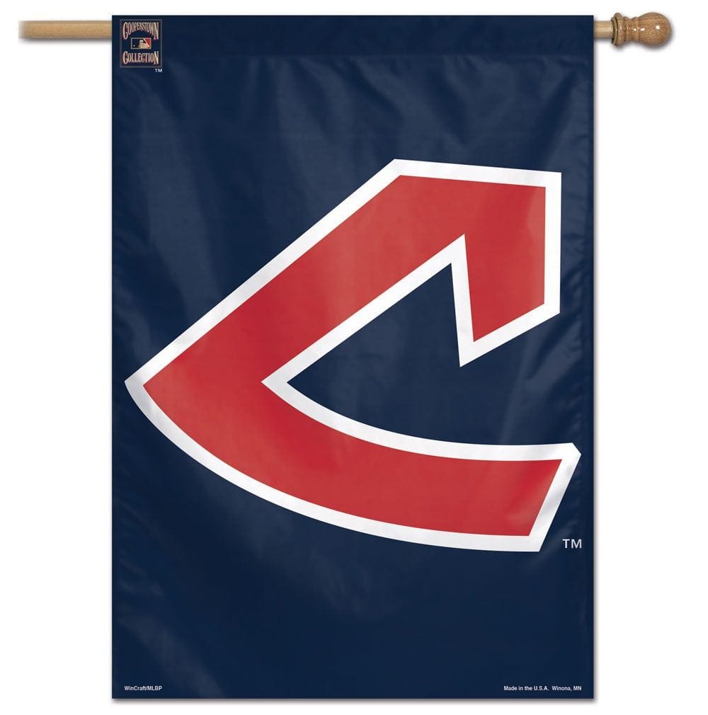 Cleveland Guardians Flag Cooperstown Logo House Banner 26811217 Heartland Flags