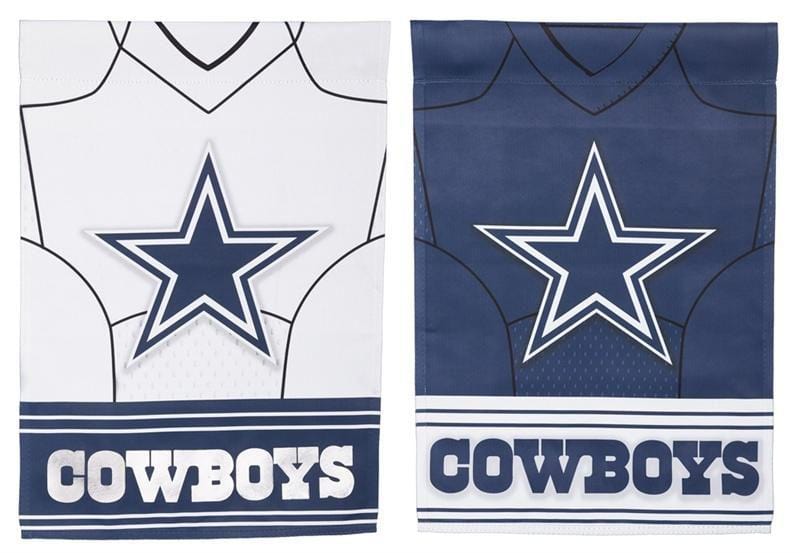 Dallas Cowboys Garden Flag 2 Sided Jersey 14S3808BLJ Heartland Flags