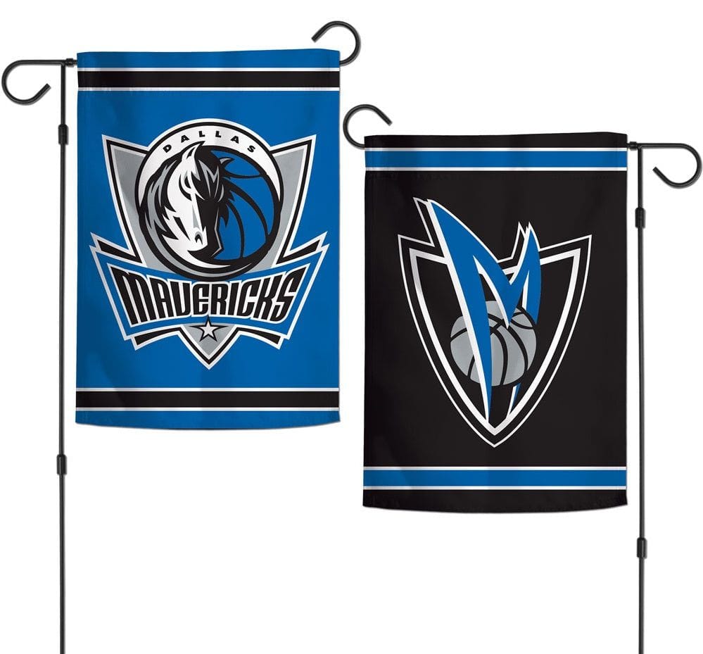 Dallas Mavericks Garden Flag 2 Sided Double Logo 19920217 Heartland Flags