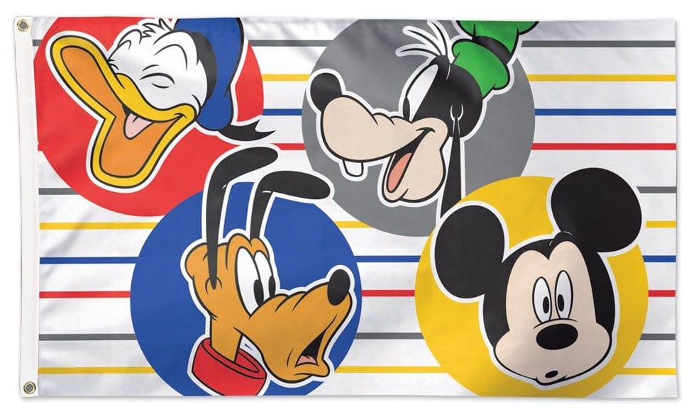 Los Angeles Dodgers Mickey Mouse Flag 3x5 Disney