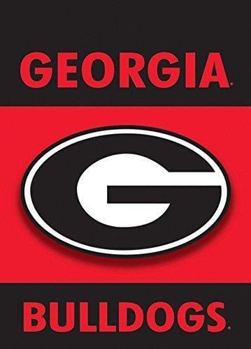 Georgia Bulldogs Garden Flag 2 Sided Logo 83007 Heartland Flags