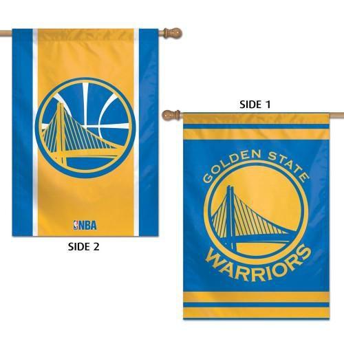 Golden State Warriors Flag 2 Sided, Gold/Blue 28x40 93124014 Heartland Flags