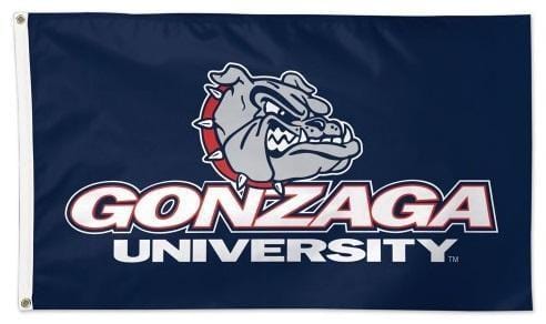 Gonzaga University Flag 3x5 Deluxe Bulldogs 02005117 Heartland Flags