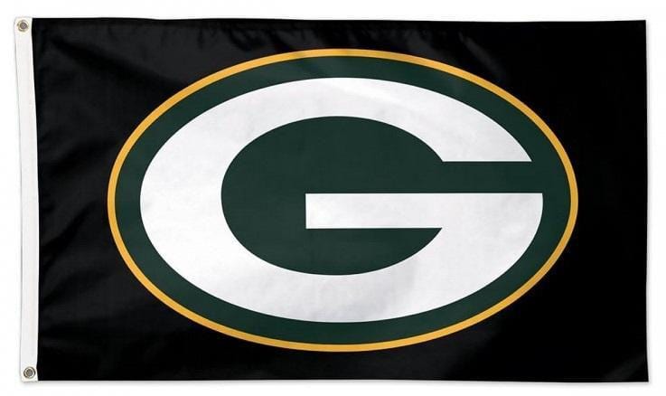 Green Bay Packers Flag 3x5 Black 45274117 Heartland Flags