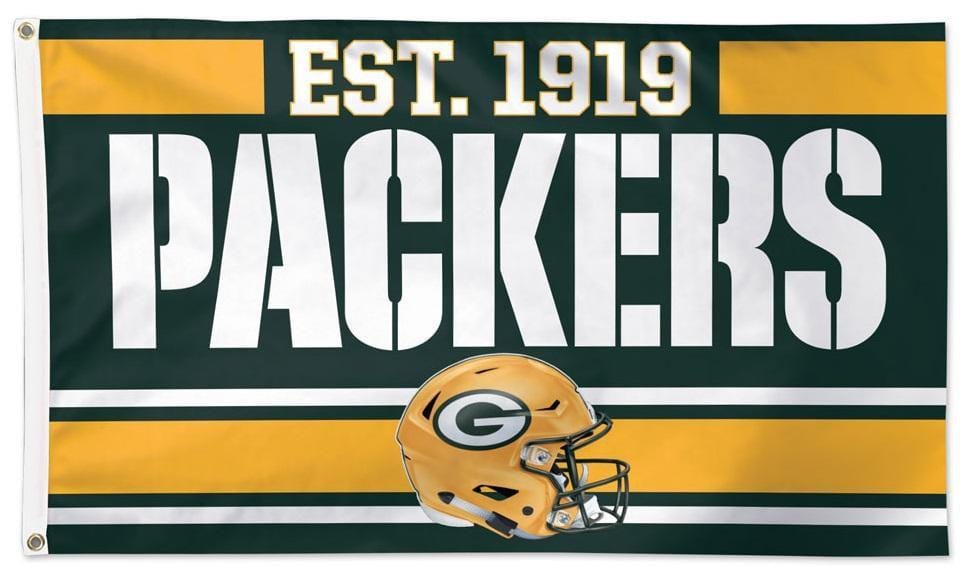 Green Bay Packers Go Pack Go 3x5 Flag