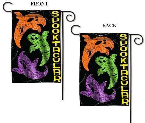 Halloween Spookyville 2 Sided Garden Flag 14S2173 Heartland Flags