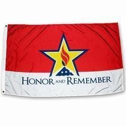Honor and Remember Flag Military Sacrifice 1958 Heartland Flags