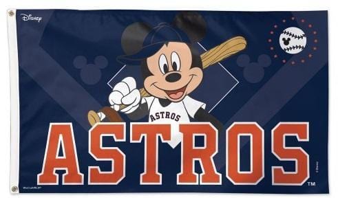 Houston Astros Mickey Mouse Flag 3x5 Disney 84690118 Heartland Flags