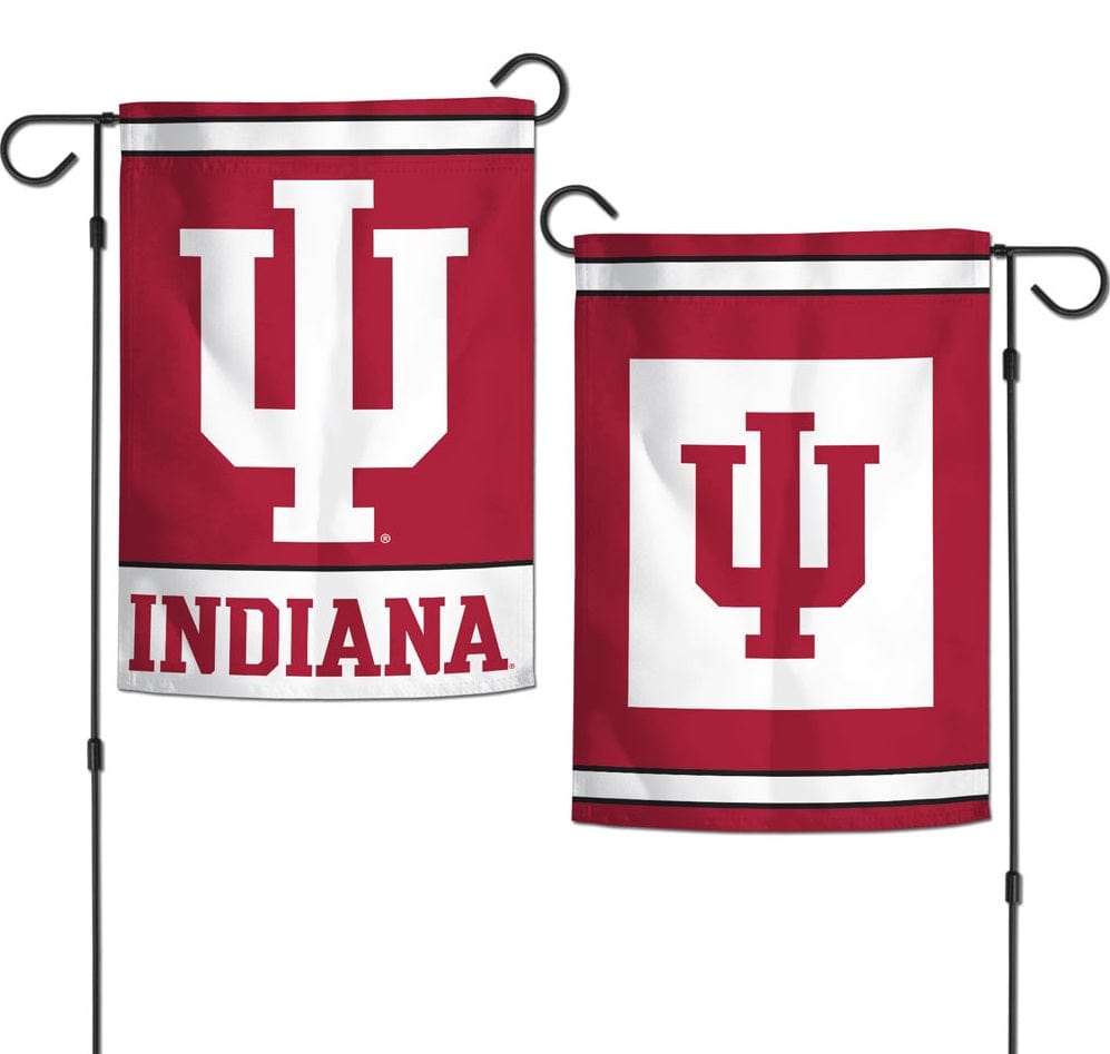 Indiana University Garden Flag 2 Sided Logo 16460022 Heartland Flags