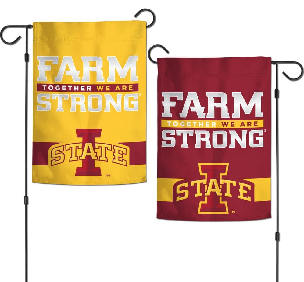 Iowa State Farm Strong Garden Flag 2 Sided 69039323 Heartland Flags