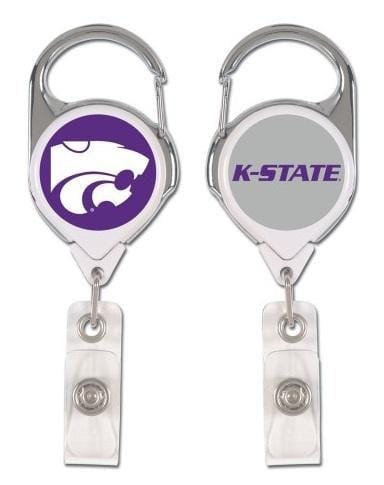 Kansas State Wildcats Reel 2 Sided Retractable Badge Holder 54414118 Heartland Flags