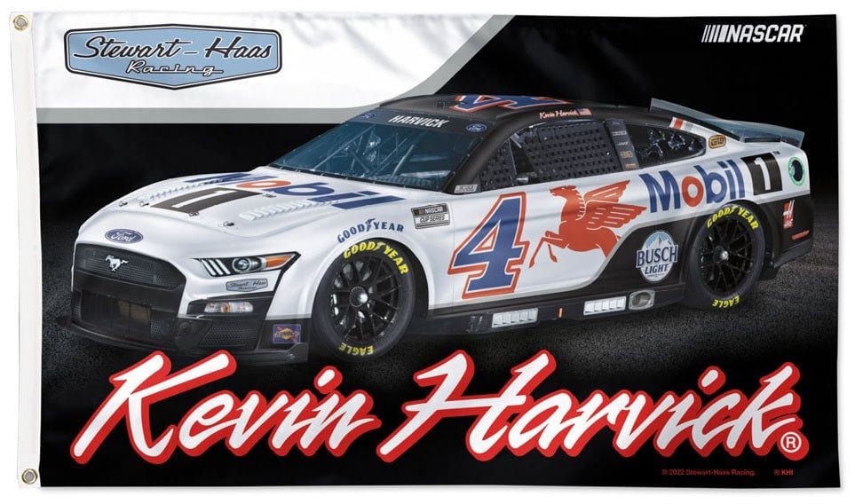 Kevin Harvick Flag 3x5 Mobil 1 Race Car 2022 81710122 Heartland Flags