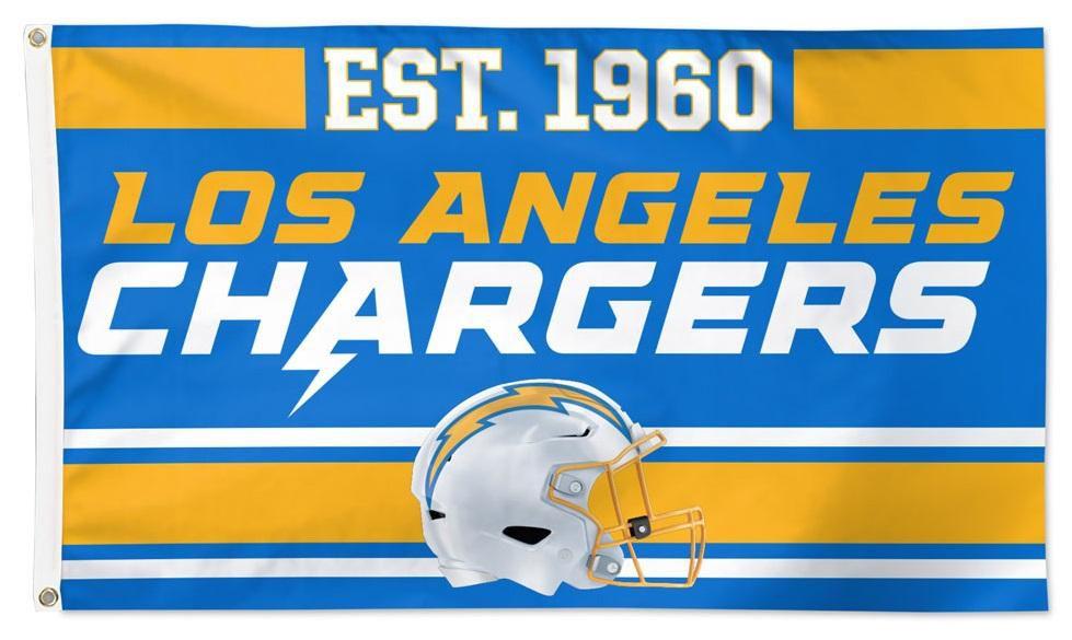 Los Angeles Chargers Flag 3x5 Est 1960