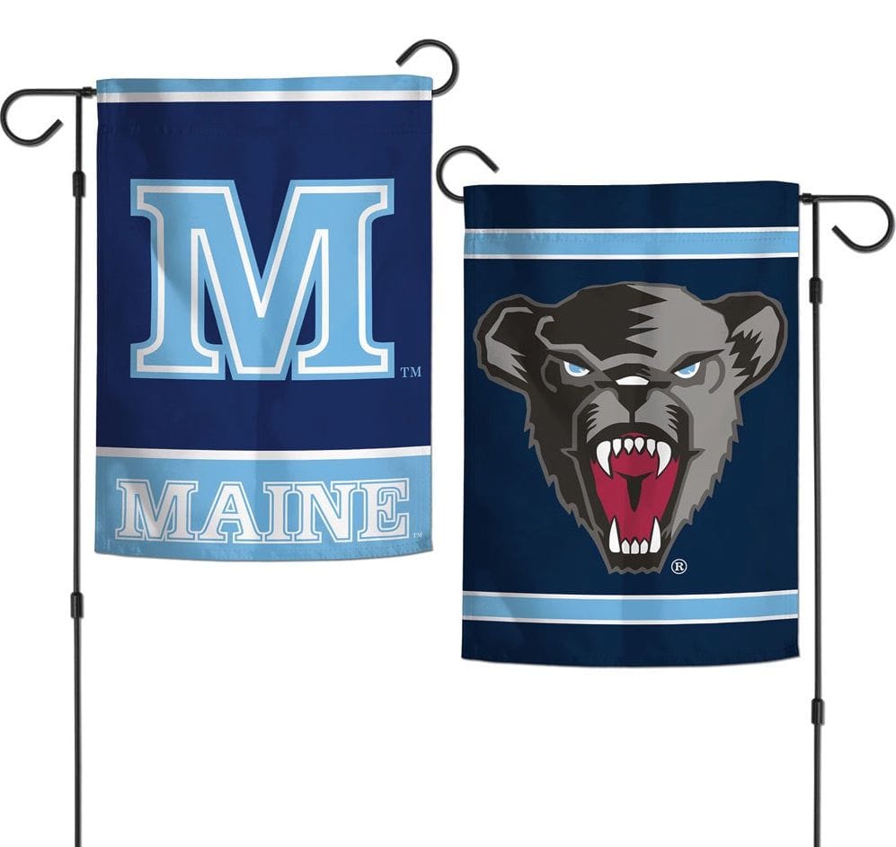 Maine Black Bears Garden Flag 2 Sided Logo 64533118 Heartland Flags