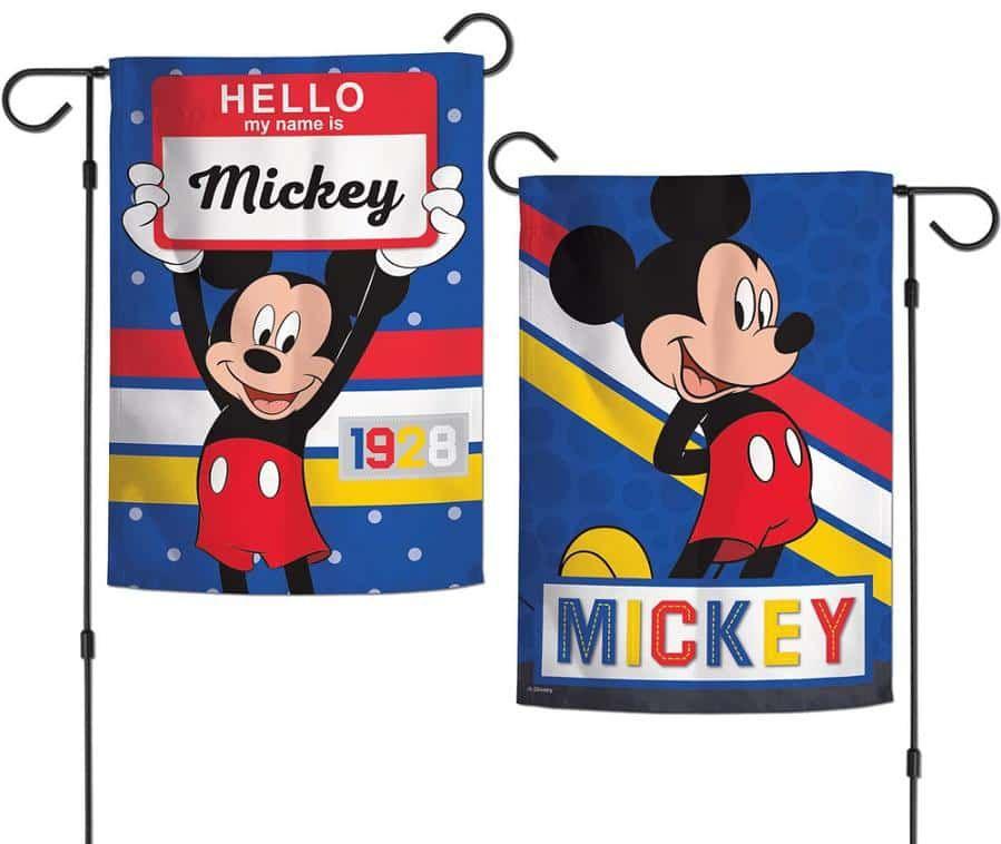 Mickey Mouse Hello Garden Flag 2 Sided 1928 94727118 Heartland Flags