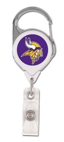 Minnesota Vikings Reel 2 Sided Retractable Badge Holder 47404013 Heartland Flags