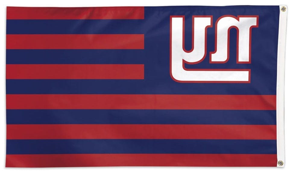 New York Giants Flag 3x5 Americana Stripes 52332117 Heartland Flags