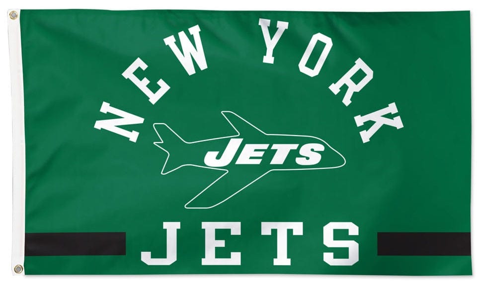 New York Jets Flag 3x5 Logo Retro Classic 32505321 Heartland Flags