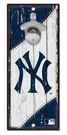 New York Yankees Bottle Opener Wood Sign 58966116 Heartland Flags