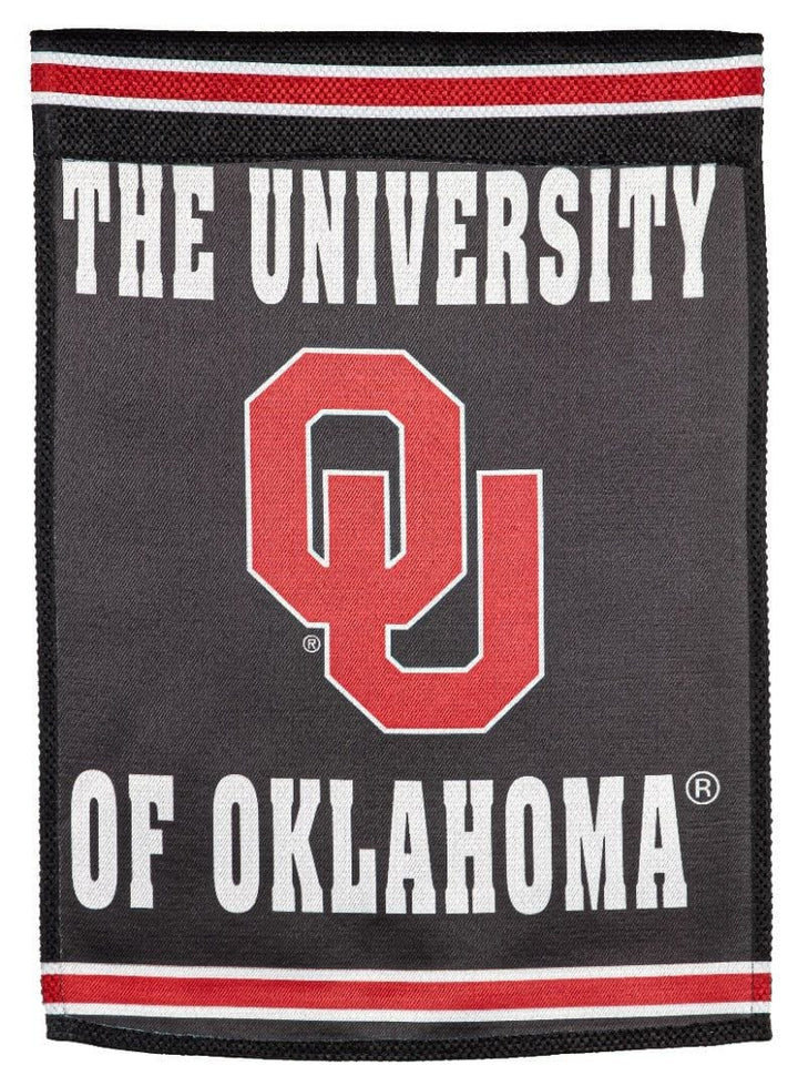 Oklahoma Sooners Flag 2 Sided Textured 13ES974 Heartland Flags