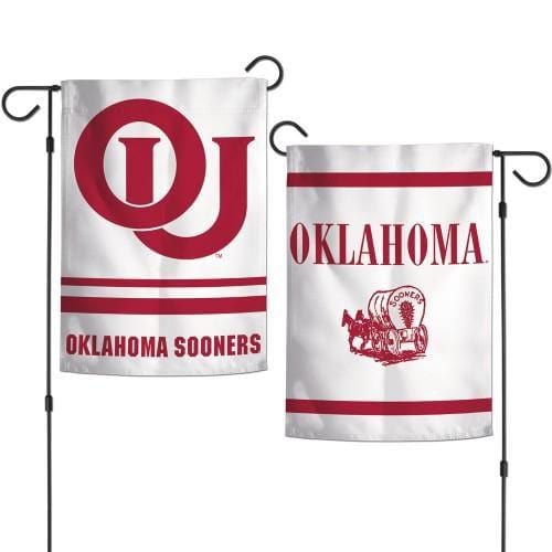 Oklahoma Sooners Garden Flag 2 Sided Vintage 21588218 Heartland Flags